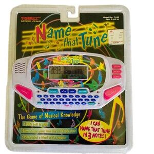 New Tiger Electronics Name That Tune Handheld Electronic Game 1997 Sealed